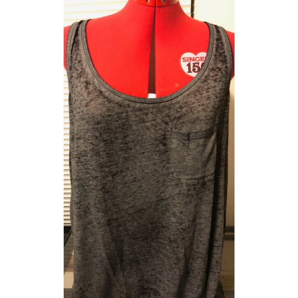 Torrid Heathered Gray Tank Top